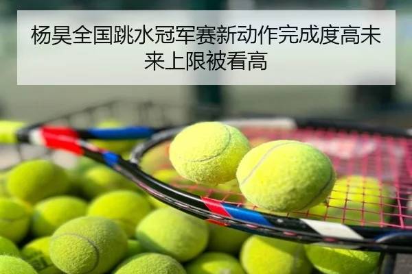 杨昊全国跳水冠军赛新动作完成度高未来上限被看高